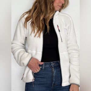 The North Face Women's White Teddy Jacket
